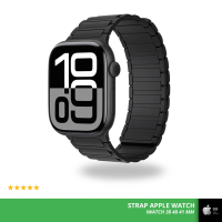 Strap Magnetic Silikon for Apple Watch iWatch Series 3, 4, 5, 6, 7, 8, 9, SE, Ultra 2 [ 41/40/38mm ]