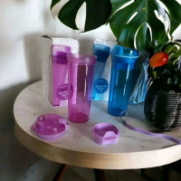 Wadah Tempat Gelas Botol Tumbler Air Minum New Drinking Flask Tupperware Tuppy Murah
