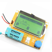 เครื่องทดสอบทรานซิสเตอร์แบบกราฟิก รุ่นล่าสุด LCR-T4 มิเตอร์วัดความจุและความต้านทาน ไดโอด LCR-T4