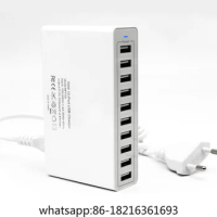 65W Mobile Phone Usb Multi-port Charger PD 20W Quick Charge Head QC 3.0 for Apple Huawei Charging Head