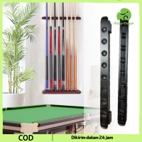 6/8 Lubang Dudukan Stick Billiard Universal 1pcs Wall Cue Rack Alat Penempatan Sandaran Stik Billiar