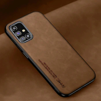 Simple pattern TPU Soft Silicone Case For Samsung Galaxy A31 A41 M31S M51 Case Pu leather For Samsung Galaxy A51 A71 4G 5G Case