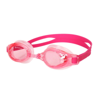 MIZUNO SWIM 泳鏡-台灣製 抗UV 防霧 蛙鏡 游泳 美津濃 N3TEA66000-64 桃紅銀