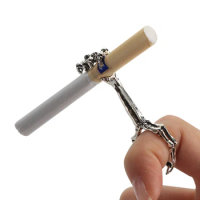 Dragon Skull Cigarette Holder Cigarette Ring Gadgets Men Smoking Pipe Accessories Unique Vintage Cigar Ring