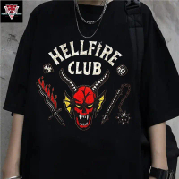 COD-Pakaian Hawaii untuk Wanita Harajuku Stranger Things 4 Kaos Mike Kaos Klub Kaos Unisex Atasan Mv