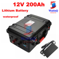 12V Lithium 200AH battery pack 12v waterproof lithium battery pack 200ah 12v lithium batteries for inverter,RV,boat,etc