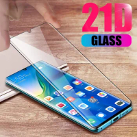 21D Full Cover Tempered Glass for Huawei P20 Lite P30 Pro Screen Protector for Huawei Mate 20 Pro P Smart Z 2018 Y6 2019 Glass