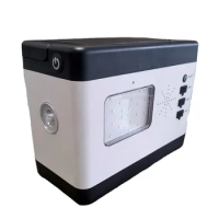 10W salt water power lamp portable power station for camping