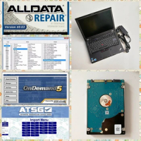 All Data and M.itchell Software Alldata 10.53 Mitchellondemand 2in1 HDD 1tb with Computer T410 I5 Laptop 4g