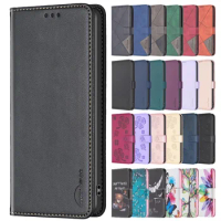 Wallet Flip Case on For VIVO Y27 4G Y36 5G Classic Phone Leather Cases For Y 27 36 VIVOY36 VIVOY27 2024 Card Slot Back Cover