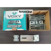 OVERVAL OVERPALE CANTOLAN GEMBOK TEBAL GRENDEL PINTU VOXY 3" - 24PCS