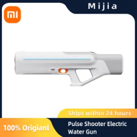Xiaomi Mijia Pulse Shooter Electric Water Gun Toy Induction Water Absorbing Burst BeachOutdoor Fight Party Games Toys Gift