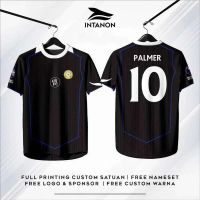 Chelsea jersey, Year 3, black color (2025–2026), casual sports style, retro design, short sleeves, l