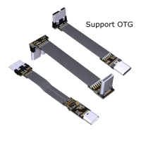 FFC Type-C Micro USB 3.0 OTG Extension Ribbon Cable FPV Slim Flat Soft flexible FPC charge FPV Brushless Handheld Gimbal monitor