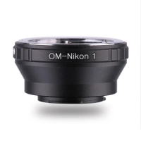 OM-N1 Adapter for Olympus OM Lens to for Nikon 1 Mount Camera J1 J2 J3 J4 J5 V1 V2