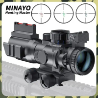 4x32 Riflescope 20mm Dovetail Reflex Optics Scope Tactical Sight For Hunting Gun Rifle Airsoft Sniper Magnifier Air Soft