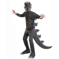 Godzilla Costume Cos Suit Godzilla Cos Stage Jumpsuit Doll Costume Children's Jumpsuit Performance Costume