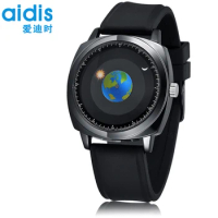 addies Top Brand Men Quartz Wristwatch 2023 New Fashion Luxury Male Waterproof Sport Watches Man Business Silicone Straps Watch