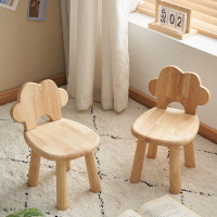 實木小凳子家用客廳圓板凳兒童靠背小椅子可愛創意換鞋凳簡約矮凳