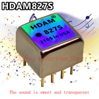 HDAM827S Dual OP AMP Upgrade AD827SQ/883B AQ JN AMP9920AT V5i-D MUSES02，the sound field is wide and shocking
