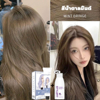 ปกปิดผมขาวเป็นเวลานาน ไม่จำเป็นต้องฟอกขาว 16 สีซื้อ 2025 สินค้าฮอตใน สีย้อมผม STYLE FIT ยาย้อมผม อ่อ