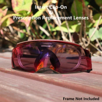 HDTAC Insert Clip-On Prescription Clip &amp; Custom Prescription Lenses for Oakley Kato Sunglasses