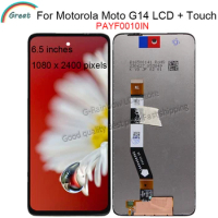 6.5'' For Motorola Moto G14 LCD Display PAYF0010IN Touch Panel Screen Digitizer Replacement Pantalla For Moto G14 LCD