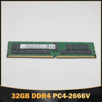 1PCS RAM 32G 32GB DDR4 2666 ECC REG 2RX4 PC4-2666V For SK Hynix Server Memory High Quality