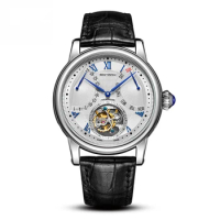 Seagull Men Watch Manual Tourbillon Mechanical Watch Multifunctional Sapphire Calendar Luxury Men's Wristwatch ST8004ZS