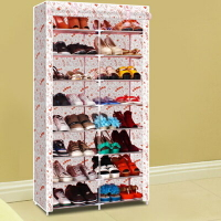 鞋櫃八層帆布鞋架-簡易DIY大容量16格居家用品5色73fu11【獨家進口】【米蘭精品】