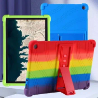 Soft Silicone Shockproof Case for Lenovo 10e Chromebook Tablet Stand Cover Protective Casing