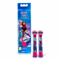 【Oral-B 歐樂B】冰雪奇緣 兒童迪士尼刷頭2入(電動牙刷頭替換)