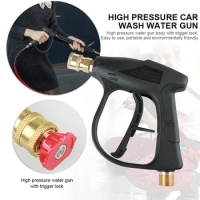 1Pc High Pressure Foam Gun 16MPa Snow Foam Washer Gun Spraying Distance 12m Auto Cleaning Gun Car Cleaning Tools Car Accessories