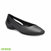 Crocs 卡駱馳 (女鞋) 思瓏女士平底鞋-205873-001