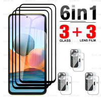 for redmi note10 pro tempered glass for xiaomi redme note10 9 pro 10s full cover screen protector for redmi note 10 5G lens glas