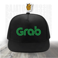 Topi Snapback Custom Logo Sablon Digital Kualitas Terjamin/ Kurir/ Ekspedisi/ GRAB