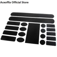 Aceoffix Bike Carbon Sticker Protector Set for Brompton T Line P Line Folding Bike Rhino Skin