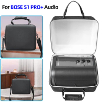 Portable Carrying Case with Adjustable Shoulder Strap Travel Case Hard EVA Case Suitable for BOSE S1 PRO+