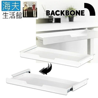 【海夫生活館】Backbone Desk Drawer 極簡輕量 桌下抽屜(磨砂白)