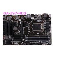 Suitable For Gigabyte GA-Z97-HD3 Motherboard LGA 1150 DDR3 GA-Z97 Mainboard 100% tested fully work Free Shipping