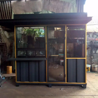 Booth Container Premium Knock down portable 2.5x1.5x2.5
