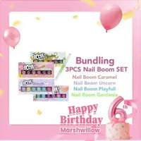 Bundling Marshwillow Nail Boom Set + Nail Oil Serum Gardenia+Nail Oil