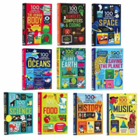 Usborne 1 Set isi 11 Books SEGEL - 100 Things to Know About Hardcover Children Book English Educatio