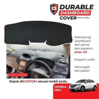 Cover Dashboard Mobil Durable Honda HRV BRV Brio WRV Mobilio Hitam Full HRV2014-2022Old