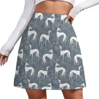 White Galgos Mini Skirt Skort for women Short skirt woman Women clothing