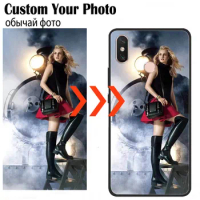 Customized Phone Cases for Xiaomi Mi Max 3 Mix 4 TPU Case DIY Photo Picture Design For Xiaomi Mi Play Mix 3 2 2s Silicone Cover
