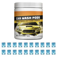 Car Paint Cleaner 20Pcs Stain Removal Beads Fast Dissolving Beads Car Wash Car Detergent Keeps Paint Looking Like New