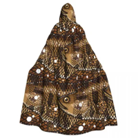 Channa Argus Unisex Witch Party Reversible Hooded Adult Vampires Cape Cloak