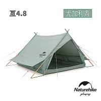 Naturehike 亙 輕奢風戶外加厚雙人棉布屋式帳篷4.8 尤加利青 Glamping系列
