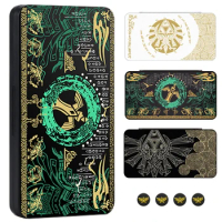 NEW for Tears of the Kingdom Game Cards Storage Case for 24 Nintendo Switch/Switch Lite/OLED Games and 24 Micro SD Cards